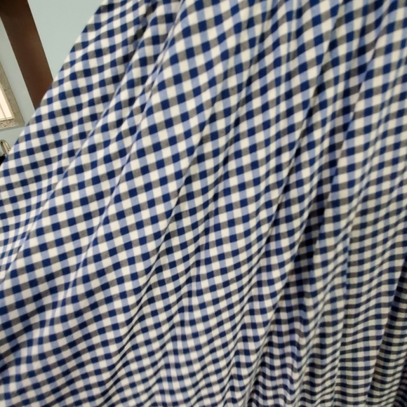 Old Navy L Blue and White Gingham Dress - Picture 2 of 7